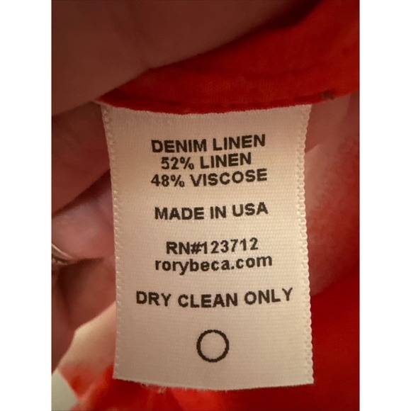 Rory Beca Women's Tie Dye Racer back‎ drawstring Mini dress M - Picture 4 of 4